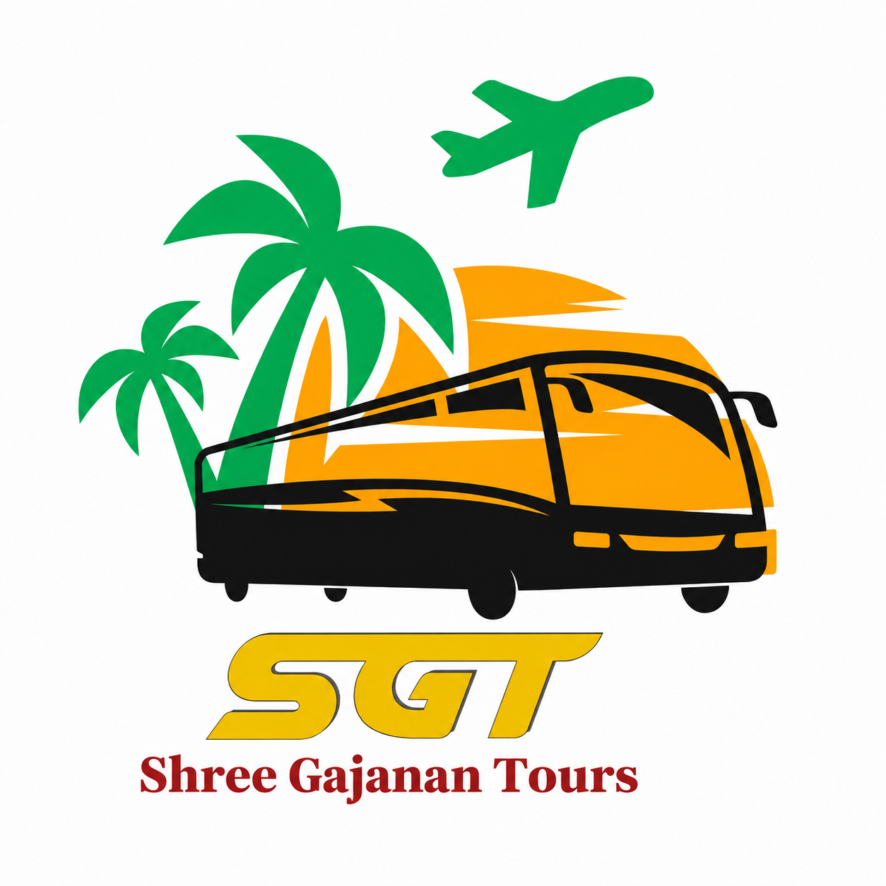 SGT Shree Gajanan Tours Logo