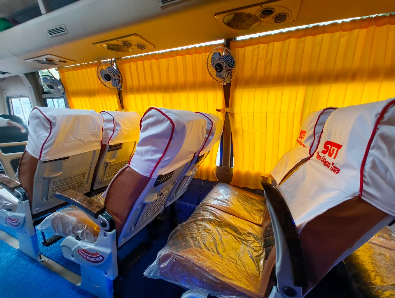Bus rental package