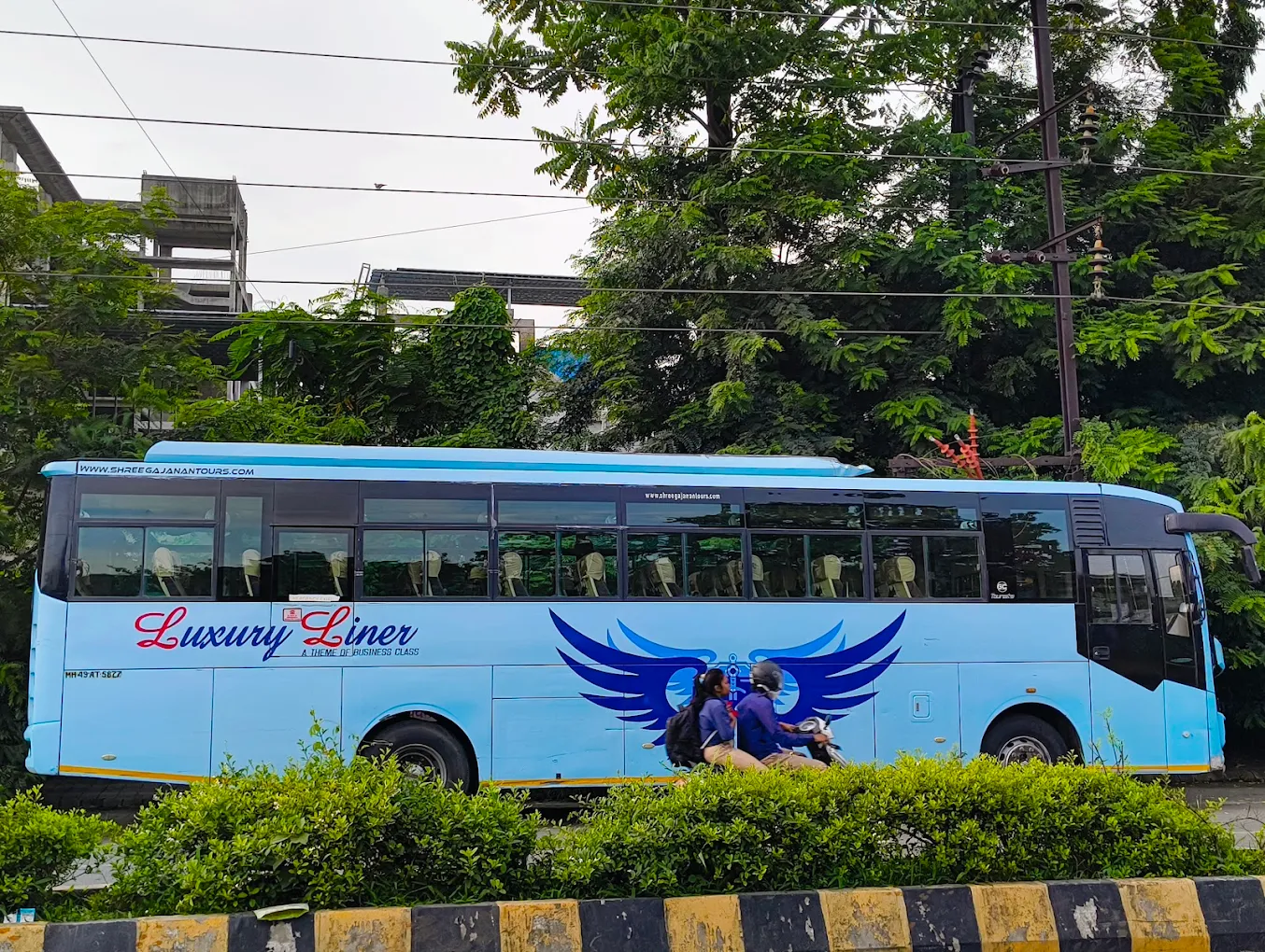 Corporate bus package